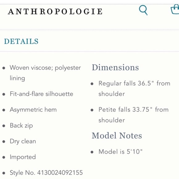 Anthropologie Corey Lynn Calter Midi Dress - Picture 6 of 6